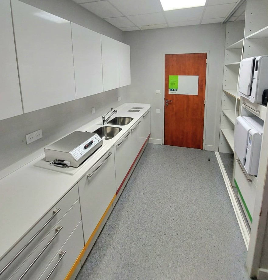 Salle de stérilisation 